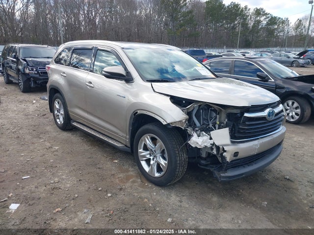 5TDDCRFH0GS019231 Toyota Highlander Hybrid Limited Platinum V6