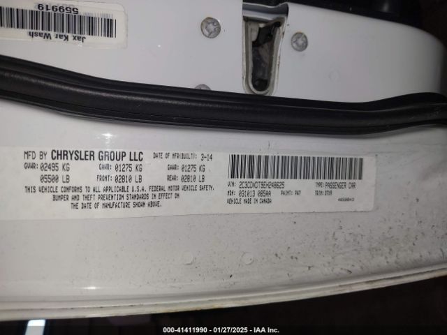 2C3CDXDT9EH248625 Dodge CHARGER R/T