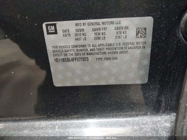 1G11B5SL4FF277073 Chevrolet MALIBU LS