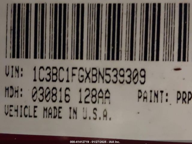 2011 CHRYSLER 200 1C3BC1FGXBN539309 Photo 8