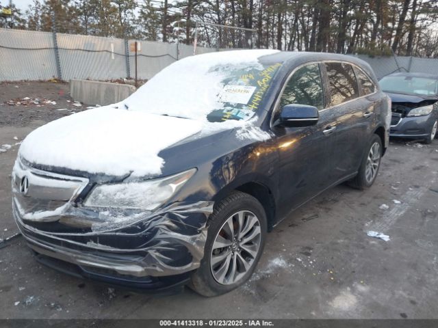 2016 ACURA MDX 5FRYD4H4XGB049772 Photo 1
