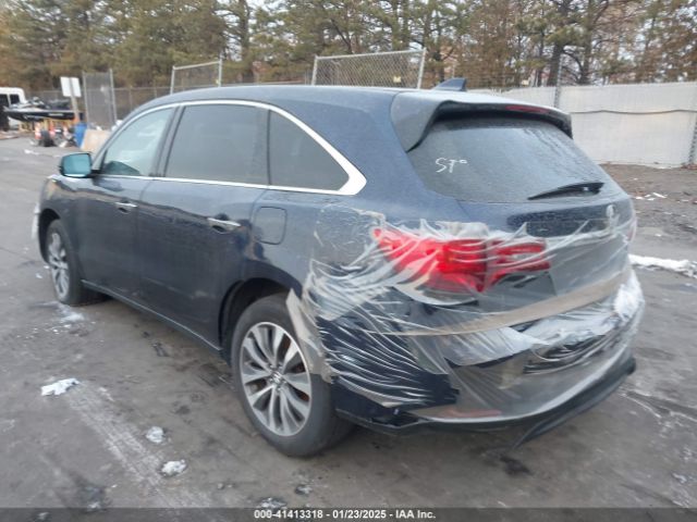 2016 ACURA MDX 5FRYD4H4XGB049772 Photo 2