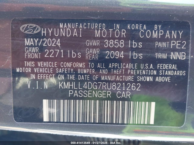 Hyundai ELANTRA SE 2024 KMHLL4DG7RU821262 Image 9