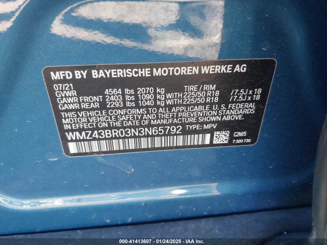 2022 MINI COUNTRYMAN WMZ43BR03N3N65792 Photo 8