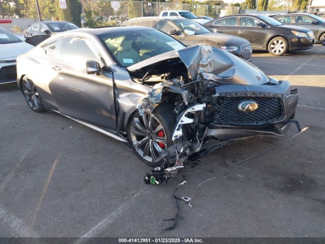 2021 Infiniti Q60 Red Sport 400 მანქანა იყიდება აუქციონზე, vin: JN1FV7LK5MM530208, აუქციონის ნომერი: 41413951