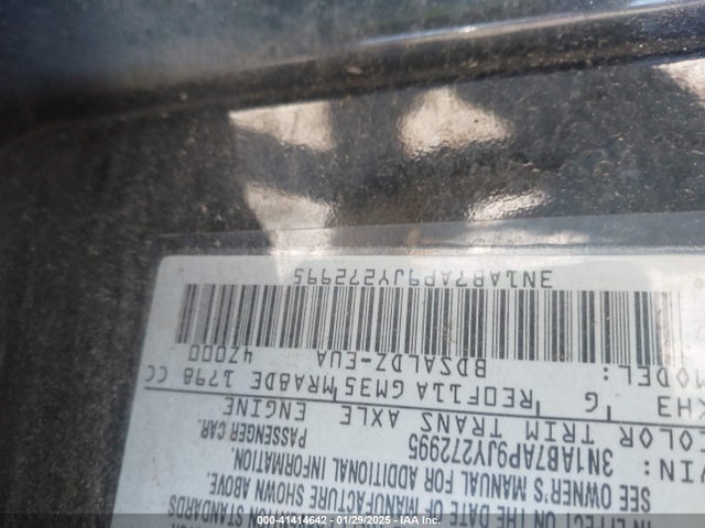Aukcja sprzedaży 2018 Nissan Sentra Sv, vin: 3N1AB7AP9JY272995, numer aukcji: 41414642