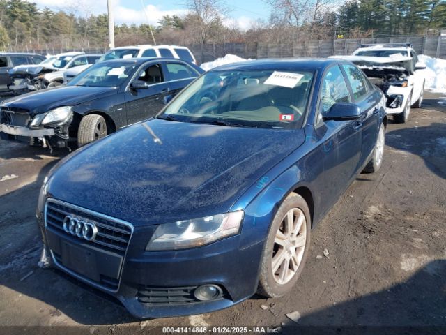 2011 AUDI A4 WAUDFAFL3BN001492 Photo 1