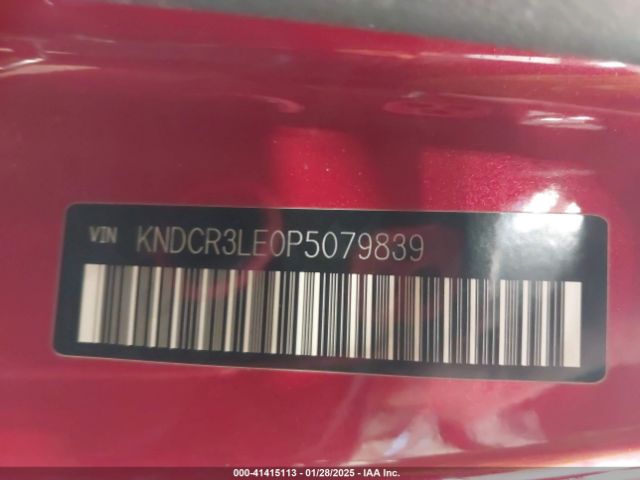 KNDCR3LE0P5079839 KIA Niro Ex Touring
