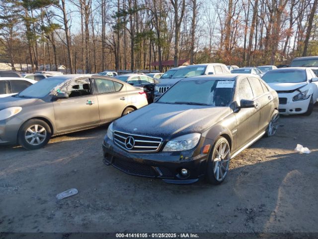 2011 MERCEDES-BENZ C 63 AMG WDDGF7HB4BF528125 Photo 1