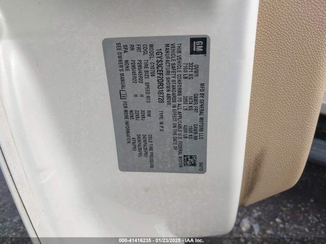 2013 CADILLAC ESCALADE 1GYS3CEF2DR318728 Photo 8