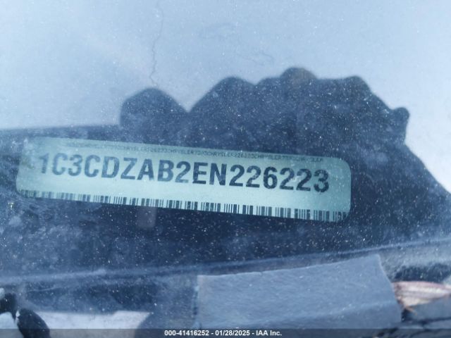 1C3CDZAB2EN226223 Dodge AVENGER SE