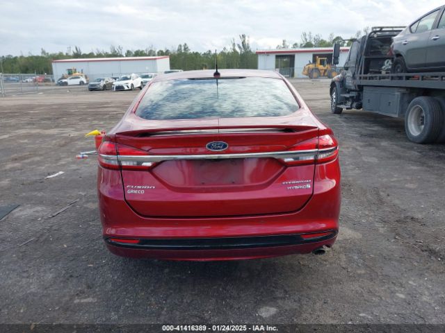 3FA6P0RU5JR120119 Ford Fusion Hybrid Titanium