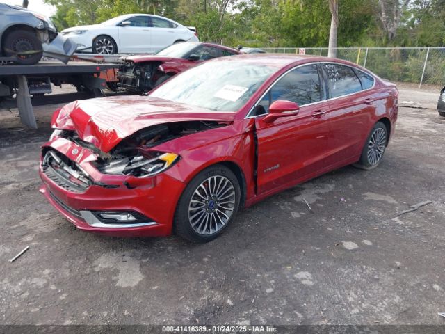 3FA6P0RU5JR120119 Ford Fusion Hybrid Titanium
