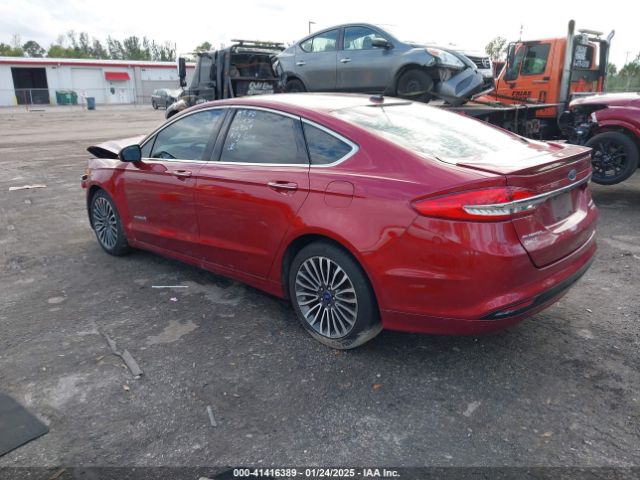 3FA6P0RU5JR120119 Ford Fusion Hybrid Titanium