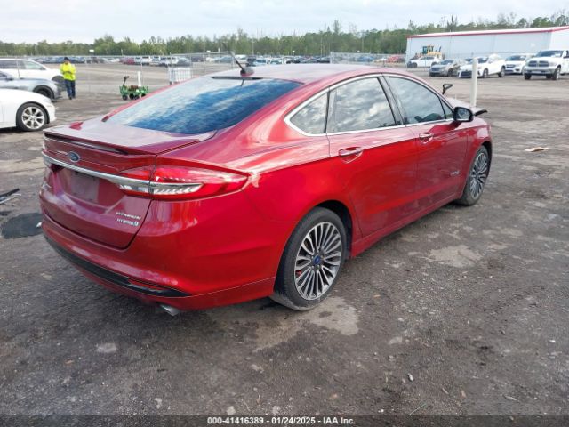 3FA6P0RU5JR120119 Ford Fusion Hybrid Titanium