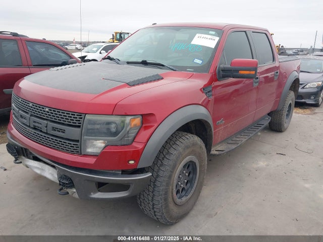 Ford F-150 Svt Raptor 2014 1FTFW1R63EFB69066 Image 2