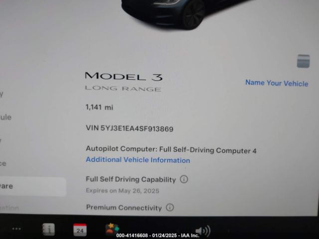 2025 TESLA MODEL 3 5YJ3E1EA4SF913869 Photo 6