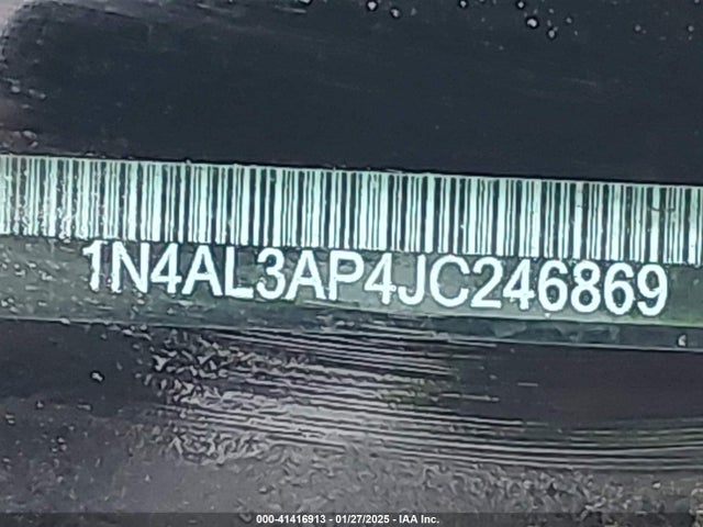 Nissan Altima 2.5 S 2018 1N4AL3AP4JC246869 Image 9