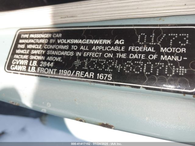 1973 VOLKSWAGEN BEETLE 1332483070 Photo 8