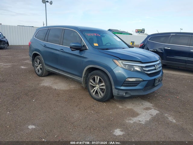 Honda Pilot Ex-l 2017 5FNYF5H58HB037017 Image 1