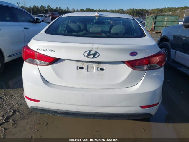 5NPDH4AE2GH743946 Hyundai ELANTRA SE