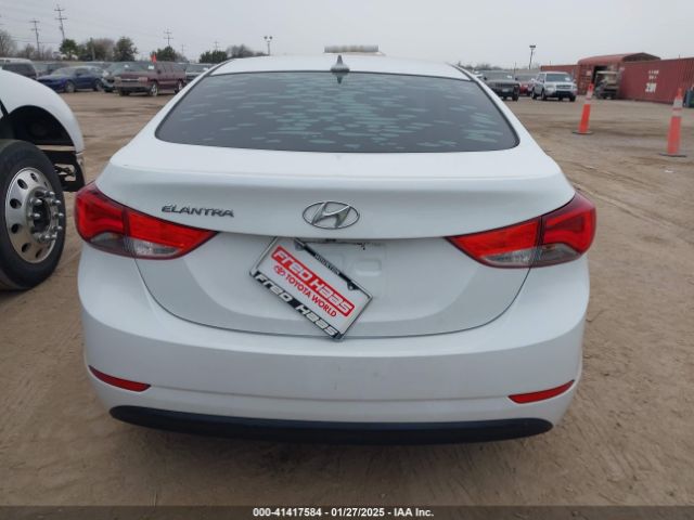 5NPDH4AE2GH709246 Hyundai Elantra Limited