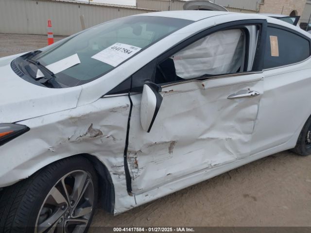 5NPDH4AE2GH709246 Hyundai Elantra Limited
