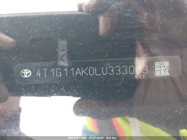 Toyota CAMRY SE 2020 4T1G11AK0LU333003 Image 9