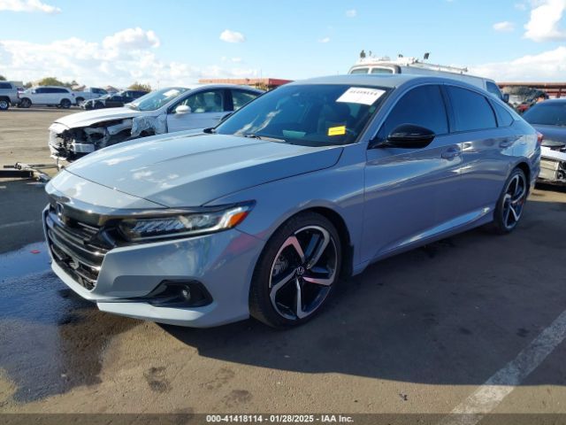 1HGCV2F37MA031727 Honda Accord Sport 2.0t