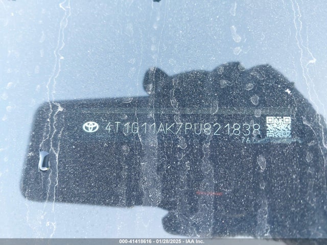 4T1G11AK7PU821838 Toyota CAMRY SE