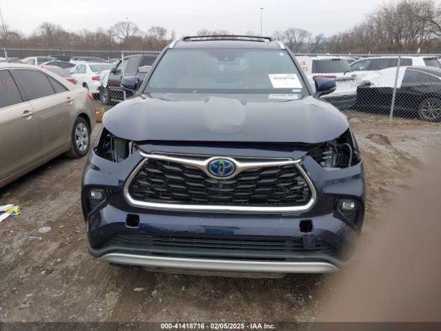 5TDEBRCH1MS023098 Toyota Highlander Hybrid Platinum