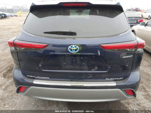 5TDEBRCH1MS023098 Toyota Highlander Hybrid Platinum