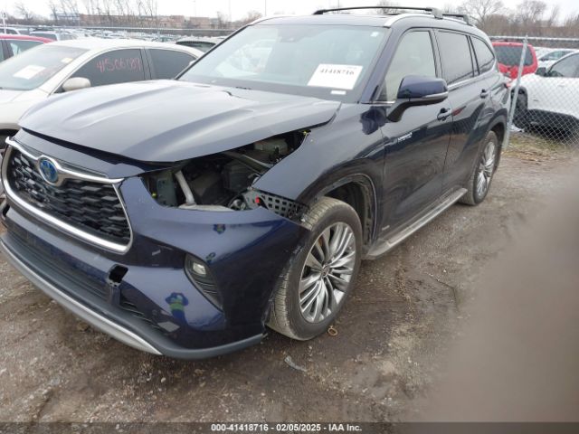5TDEBRCH1MS023098 Toyota Highlander Hybrid Platinum