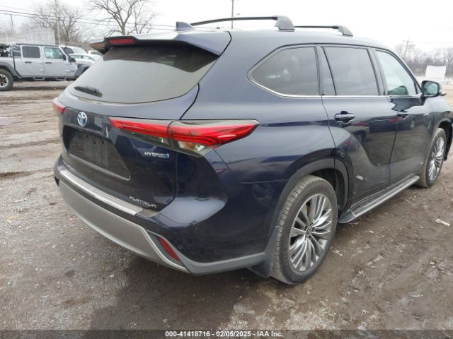 5TDEBRCH1MS023098 Toyota Highlander Hybrid Platinum