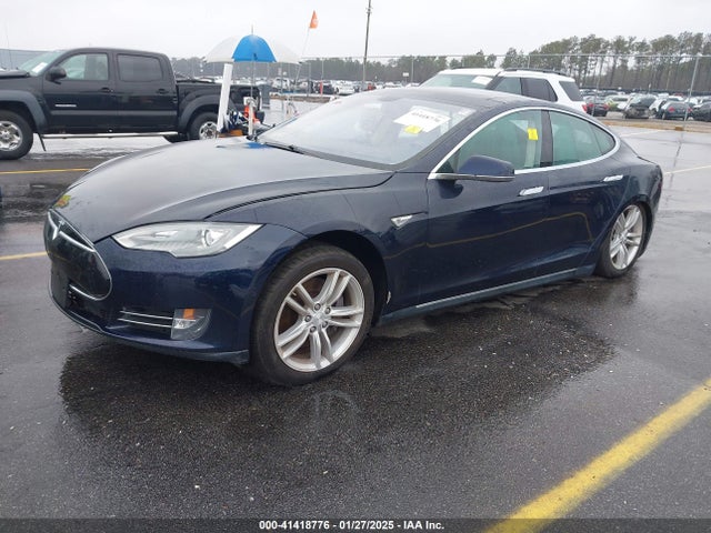2014 TESLA MODEL S 5YJSA1H16EFP51444 Photo 1
