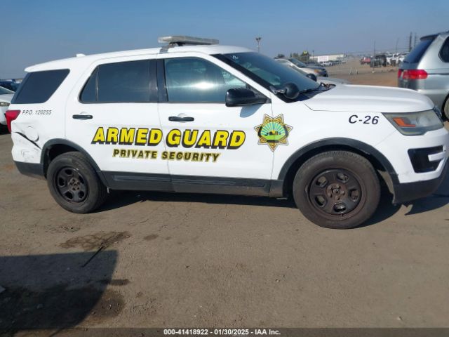 1FM5K8AR3GGD30417 Ford Police Interceptor