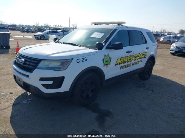 1FM5K8AR3GGD30417 Ford Police Interceptor