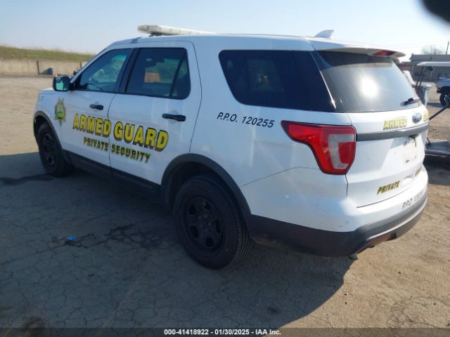 1FM5K8AR3GGD30417 Ford Police Interceptor