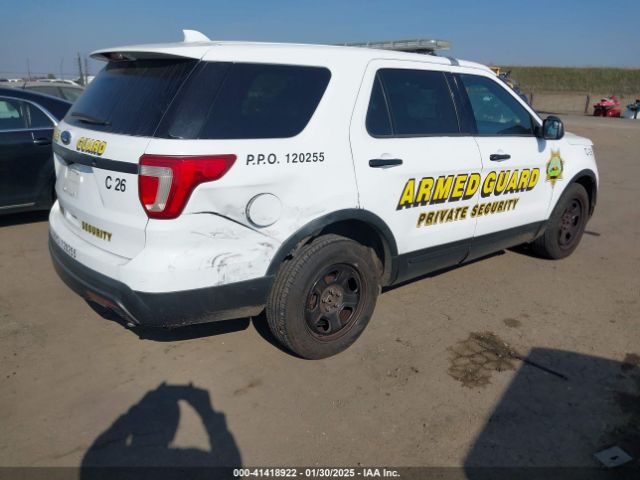 1FM5K8AR3GGD30417 Ford Police Interceptor