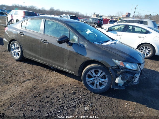 Honda Civic Lx 2014 2HGFB2F51EH533787 Image 1