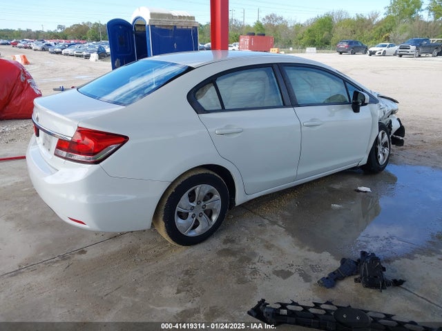 Honda Civic Lx 2014 19XFB2F56EE025437 Image 4
