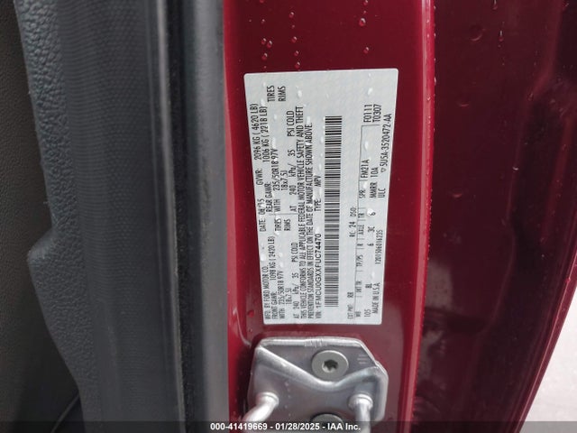 1FMCU0GXXFUC74470 Ford ESCAPE SE