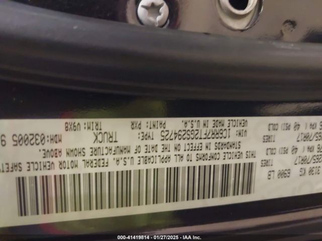 1C6RR7FT2GS294725 RAM 1500 Express