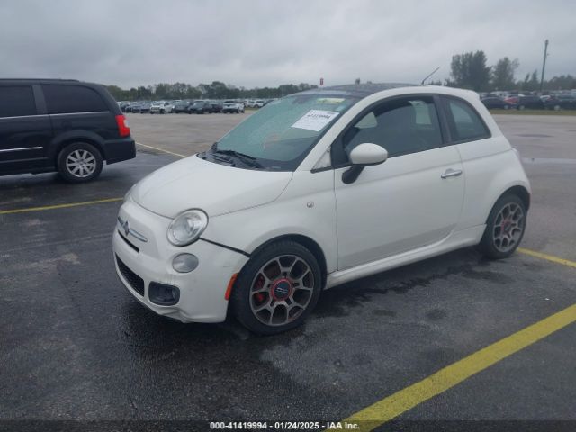 2013 FIAT 500 3C3CFFBR0DT516172 Photo 1