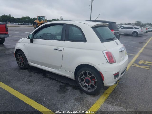 2013 FIAT 500 3C3CFFBR0DT516172 Photo 2
