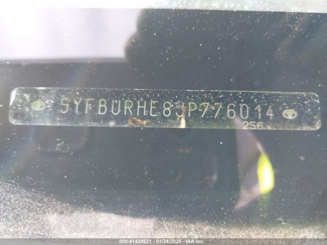 5YFBURHE8JP776014 Toyota COROLLA L