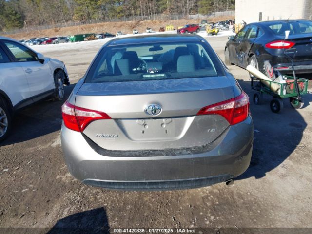 2T1BURHE7KC135356 Toyota COROLLA LE