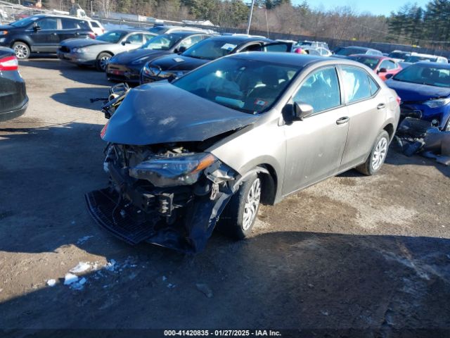2T1BURHE7KC135356 Toyota COROLLA LE
