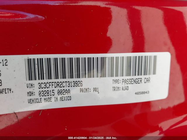 2012 FIAT 500C 3C3CFFDR2CT313926 Photo 8