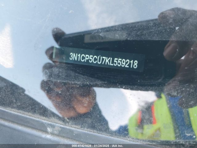3N1CP5CU7KL559218 Nissan KICKS SV